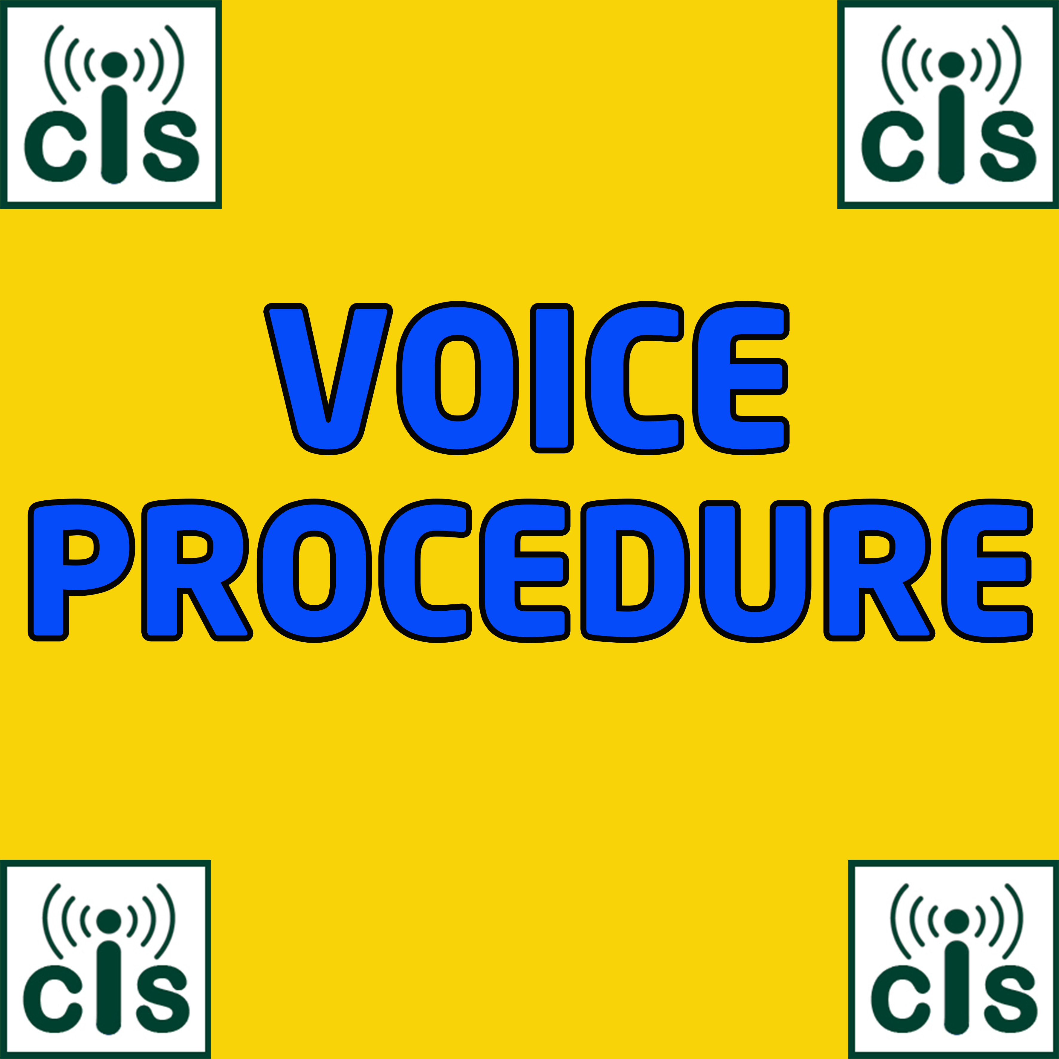 VOICE PROCEDURE